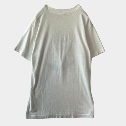 80's Fruit of the loom ディズニー ミッキーマウス キャラクターTシャツ 白 (L)/A6543T-SO