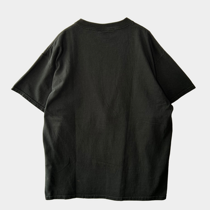 00's DELTA SPIDER MAN スパイダーマン Tシャツ フロッキー 黒(L)A7108T-SO