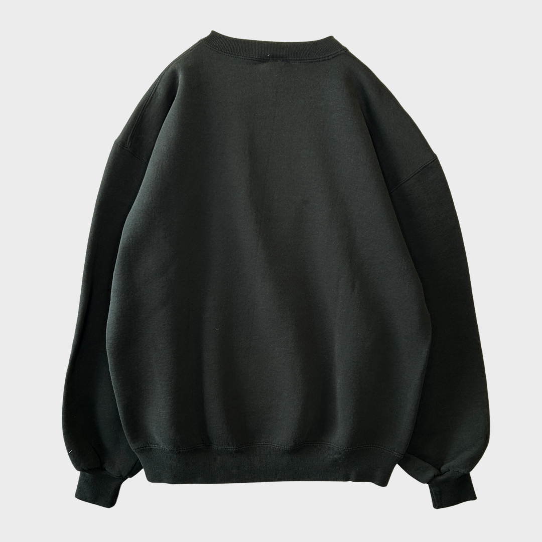 90's  Russell Athletic ラッセル 無地スウェット 黒 (L) /A8797S-SO