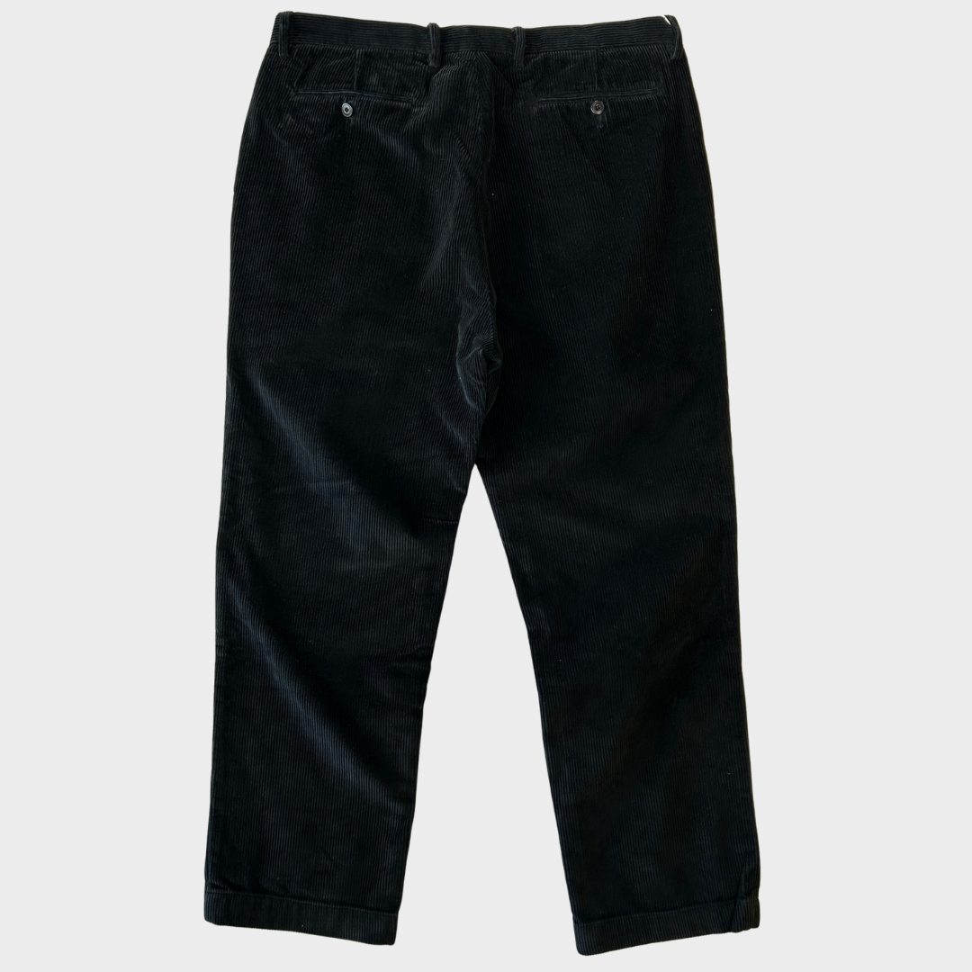 00's NAUTICA ノーティカ コーデュロイ パンツ 黒 (W36/L30) /B1369P-SO