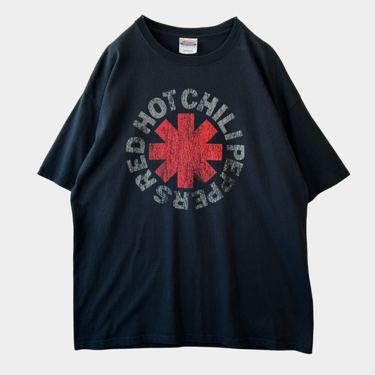 00's Red Hot Chili Peppers レッド・ホット・チリ・ペッパーズ アスタリスク ロゴTシャツ 黒(XL)/C1040T-SO