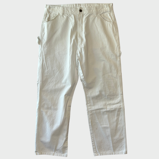 00's Dickies ディッキーズ ペインターパンツ 白 (36×30)/B2248P-SO