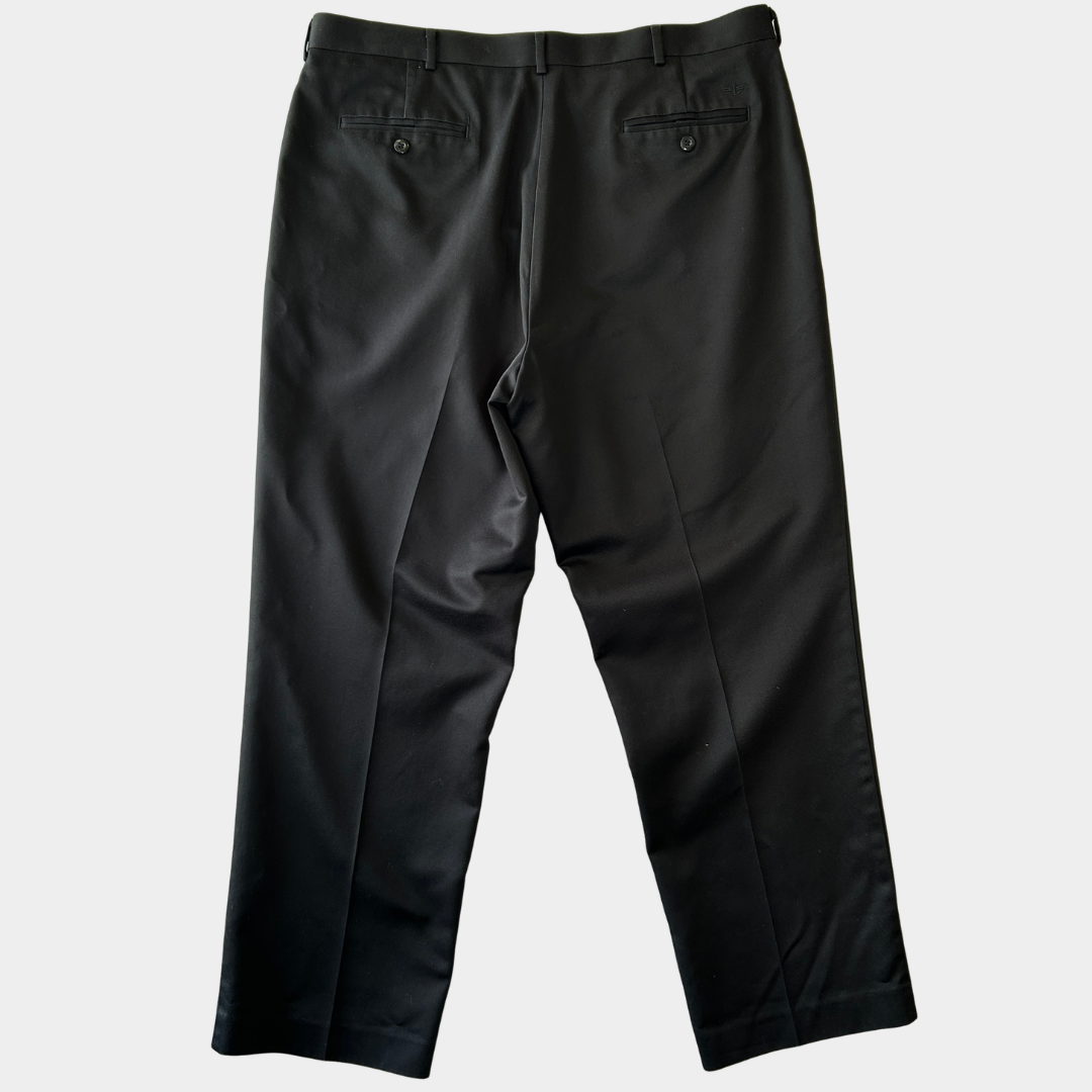 10's Dockers ドッカーズ D4 Relax Fit コットンチノパン ブラック リーバイス (38×30)/C1181P-SO