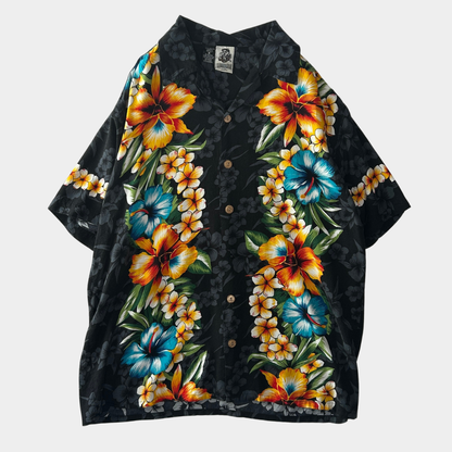 90's Kennington オープンカラー LTD アロハシャツ (M)/C0988S-SO