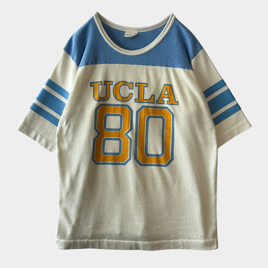 80~90's Unknown Brand UCLA フットボールTシャツ (サイズ不明)/C1224T-SO
