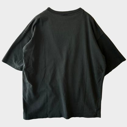 90's  Calvin Klein 胸ポケット付き 無地Tシャツ 黒 XL/A6580T-SO