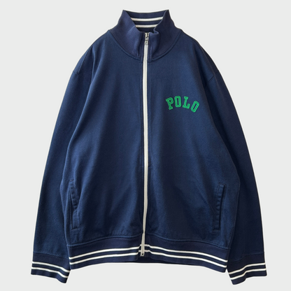 00's Polo by Ralph Lauren ラルフローレン "POLO"ロゴ トラックジャケット 紺 (L)/B0518J-SO