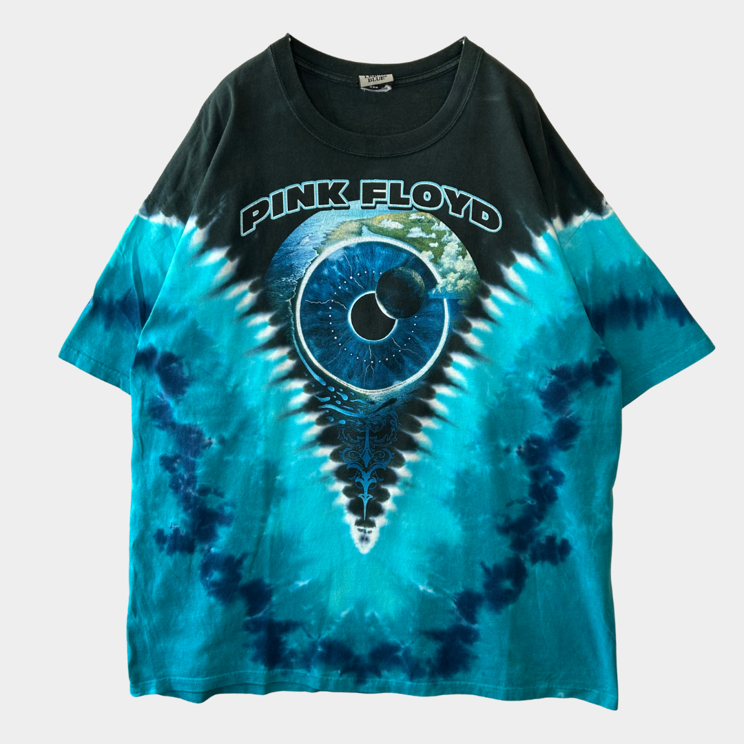 00's PINK FLOYD ピンクフロイド PULSE タイダイTシャツ LIQUID BLUE