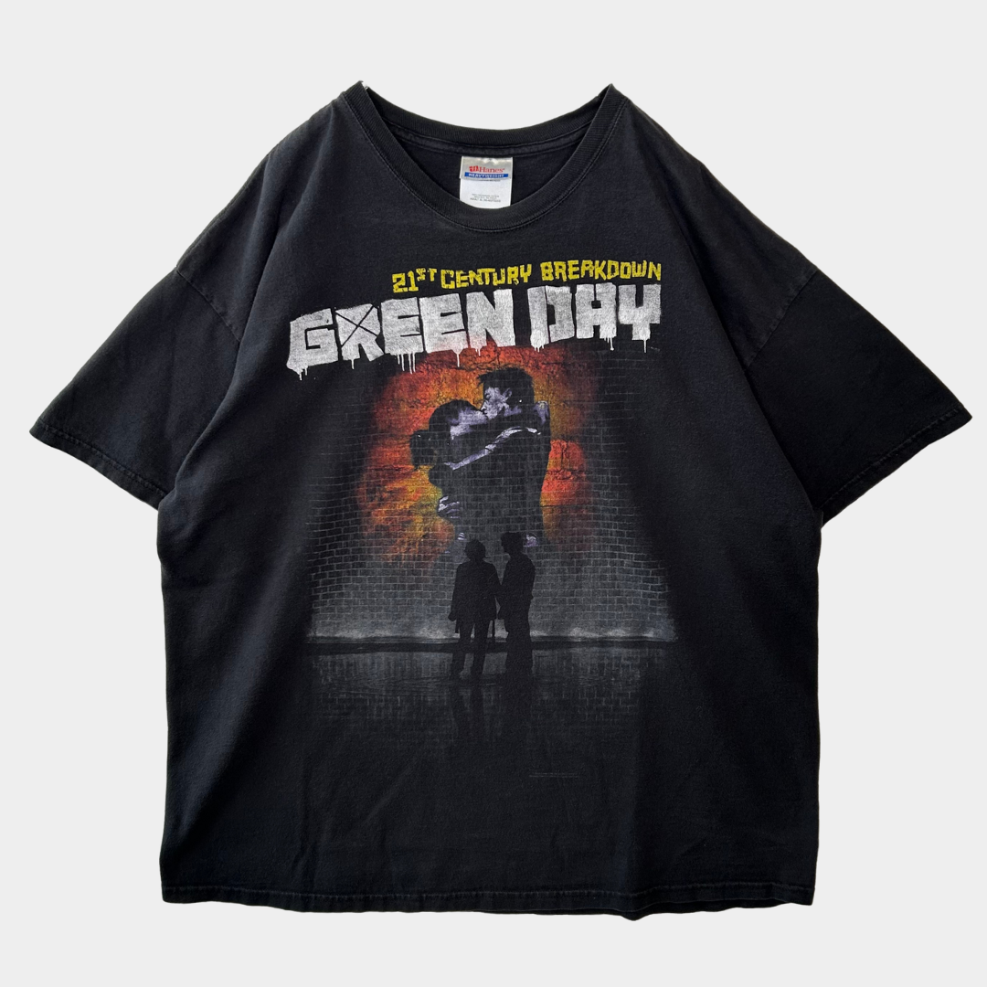 00's Green Day 21st century Breakdown ジャケットデザイン Tシャツ