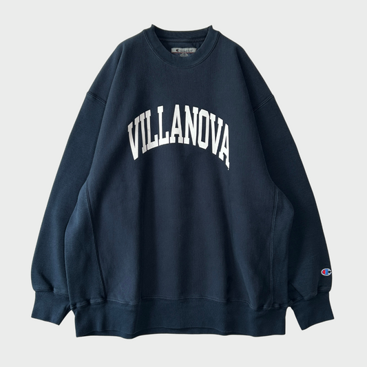 00's Champion reverse weave "VILLANOVA" チャンピオン リバースウィーブ ネイビー (XL)/A8160S-SO