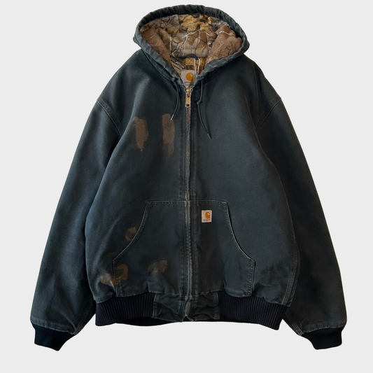 Carhartt カーハート アクティブジャケット リアルツリーライナー ブラック(M)/C1256J-SO