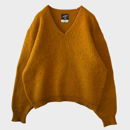 60's National shirt shop モヘアニット オレンジ (M)/A8725K-SO