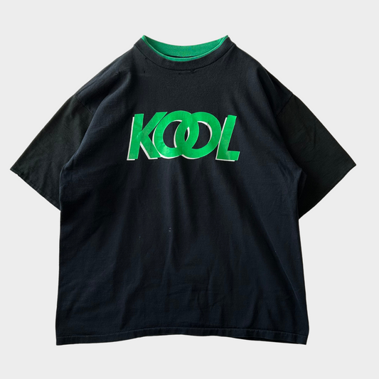 90's BLUE GRASS TEES KOOL 企業Tシャツ 黒 (XL)/A6429T-SO