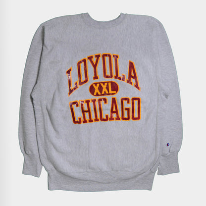 90’s Champion REVERSE WEAVE (LOYOLA XXL CHICAGO) チャンピオンリバースウィーブ (XXL) /A1423S-O