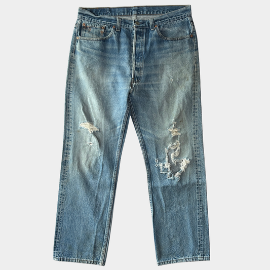 90's Levi's 501 リーバイス デニムパンツ 青 (38×32)/A9705P-SO