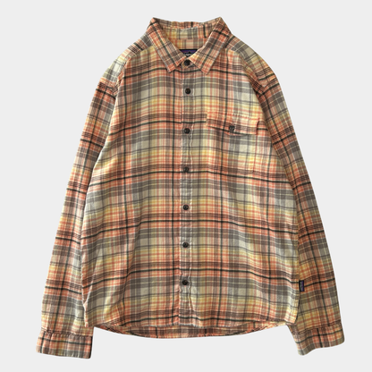 00's Patagonia パタゴニア ライトウェイト　フィヨルドフランネルシャツ(M)/A8755SH-SO