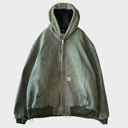 00's Carhartt カーハート アクティブジャケット カーキ (XL)/A9816J-SO