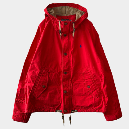 Polo by Ralph Lauren ラルフローレン 60/40クロス マウンテンパーカー レッド(XL)/B1772J-SO