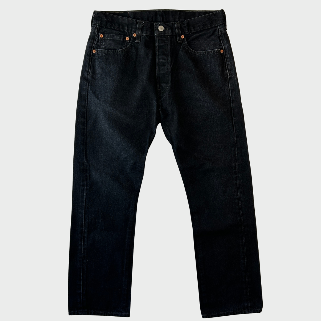00's Levi's リーバイス550 ブラックデニム (W33/L30) B4032P-SO