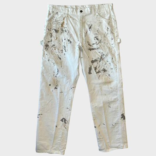 Dickies×SHERWIN WILLIAMS ディッキーズ シャーウィン・ウィリアムズ ペインターパンツ 白 ホワイト (W36/L32) /A9890P-SO