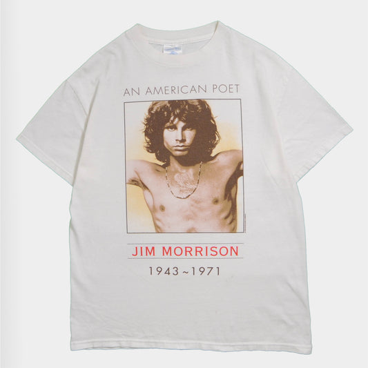 90's "JIM MORRISON" Tシャツ (M)/A4004T-O