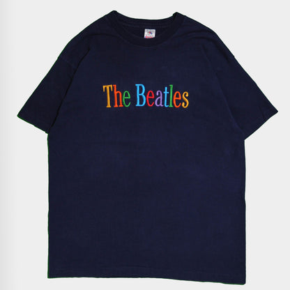 90's The Beatles 刺繍Tシャツ (XL)/A2741T-O