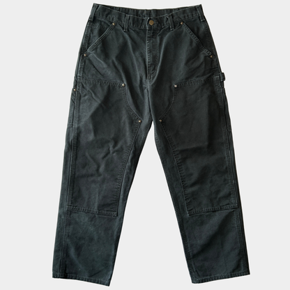 Carhartt カーハート ダブルニーワークパンツ B136 BLK ブラック (33×30)/C0928P-SO