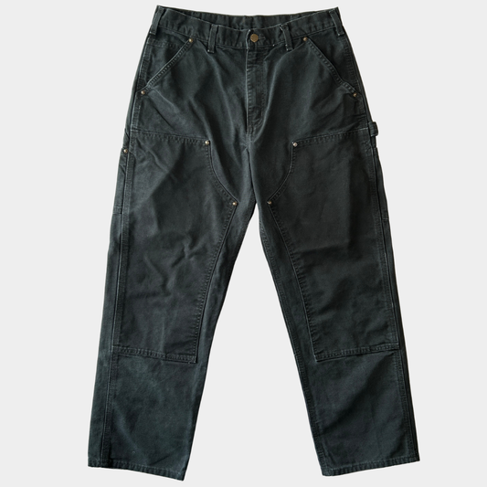 Carhartt カーハート ダブルニーワークパンツ B136 BLK ブラック (33×30)/C0928P-SO