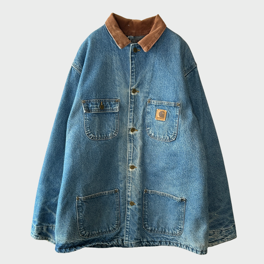 00's Carhartt カーハート チョアコート カバーオール インディゴ (L) /A9063J-SO