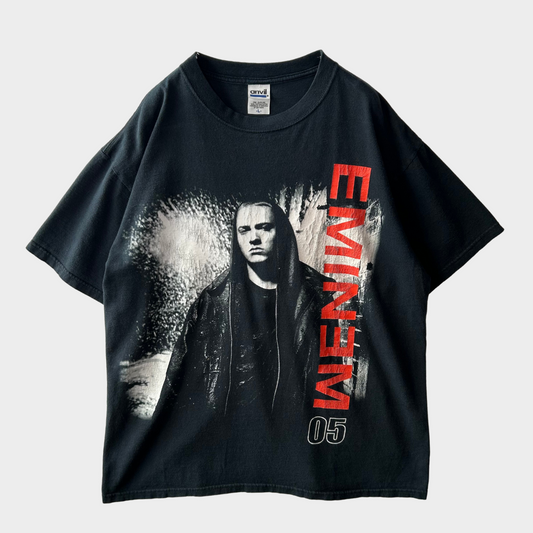 00's anvil EMINEM エミネム ラップTシャツ 黒 (L)/A6642T-SO