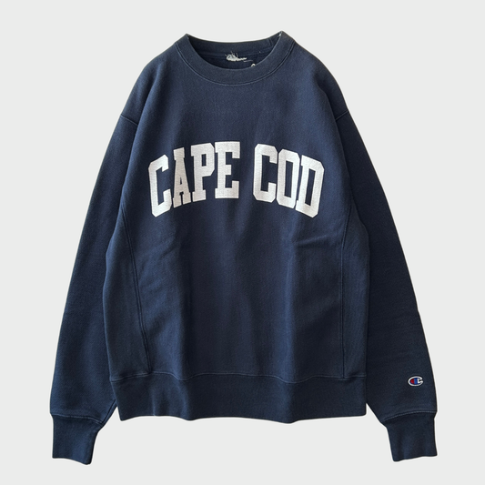 Champion Reverse weave リバースウィーブ "CAPE COD" カレッジスウェット ネイビー (不明)/B3511S-SO