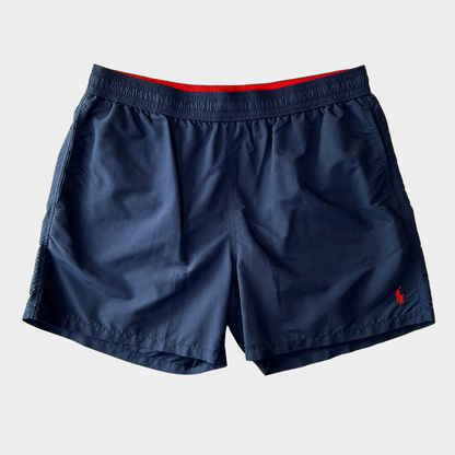 00's Polo Ralph Lauren ラルフローレン スイムショーツ ハーフパンツ ネイビー(XXL)/A4429P-SO