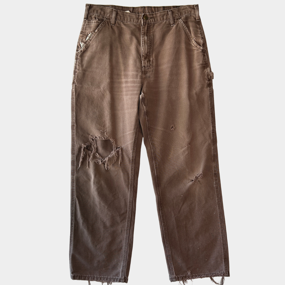 00's Carhartt カーハート シングルニー ダックパンツ B11 CHT (34×32)/B4033P-SO