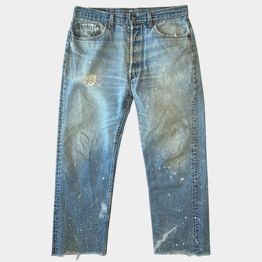 90's Levi's 501 リーバイス デニムパンツ USA製 青 (38×36)/A9706P-SO