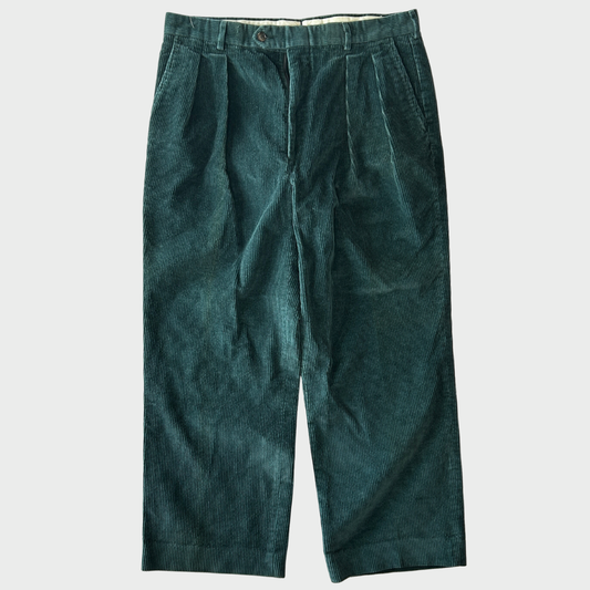 90's L.L.Bean エルエルビーン コーデュロイパンツ グリーン (SIZE36) /A9101P-SO