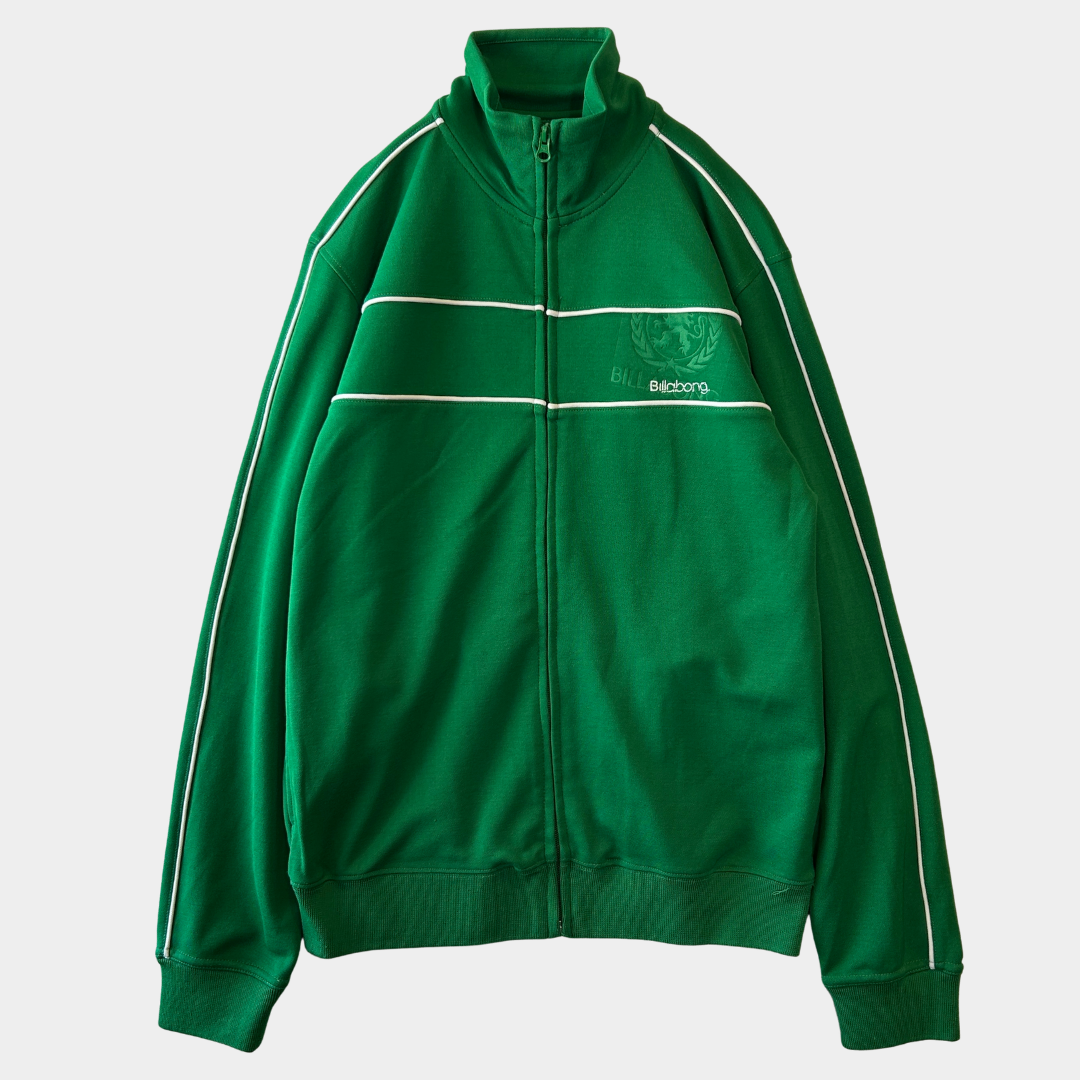 00's Billabong ビラボン トラックジャケット グリーン サーフ(M)/C0333J-SO