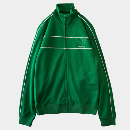 00's Billabong ビラボン トラックジャケット グリーン サーフ(M)/C0333J-SO