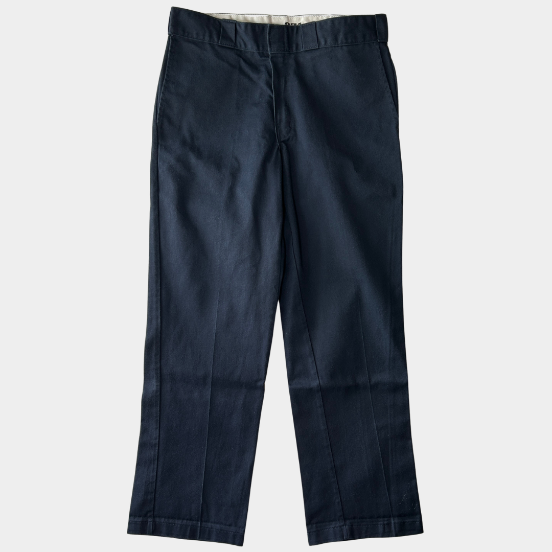 00's Dickies 874 ディッキーズ チノパン ワークパンツ 紺 (33×31)/B4003P-SO