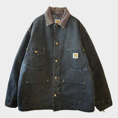 00's Carhartt カーハート チョアコート C01 BLK 黒 (44)/B3407J-SO