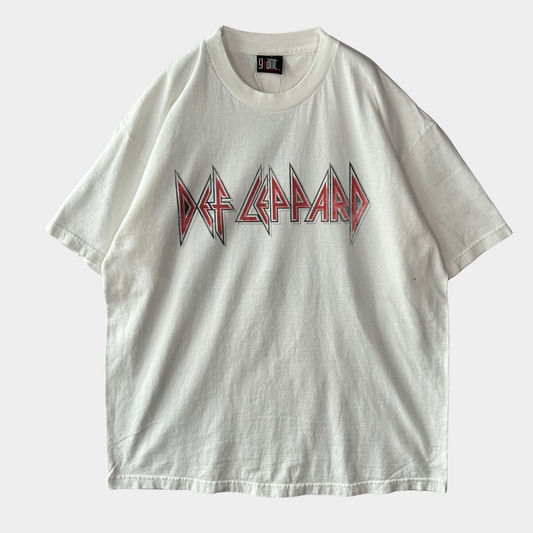00's DEF LEPPARD デフレパード Euphoria 2000ツアーTシャツ Giant 白(XL)/A7064T-SO