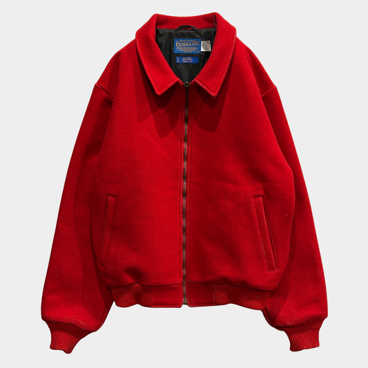 90's Pendleton ペンドルトン"HIGH GRADE WESTERN WEAR"ウールジャケット 赤(M)/A8901O-SO