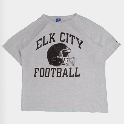 90's champion ELK CITY FOOTBALL グレー (XL)/A4099T-SO