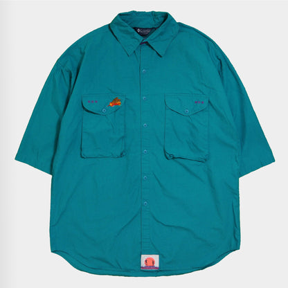 90's Columbia "BONEFISH FLATS" シャツ (L)/A3753SH-O