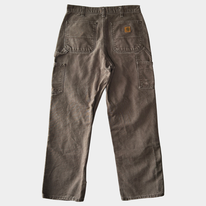 00's carhartt double pants カーハート ダブルニー パンツ ブラウン (32 30)/A8357P-SO