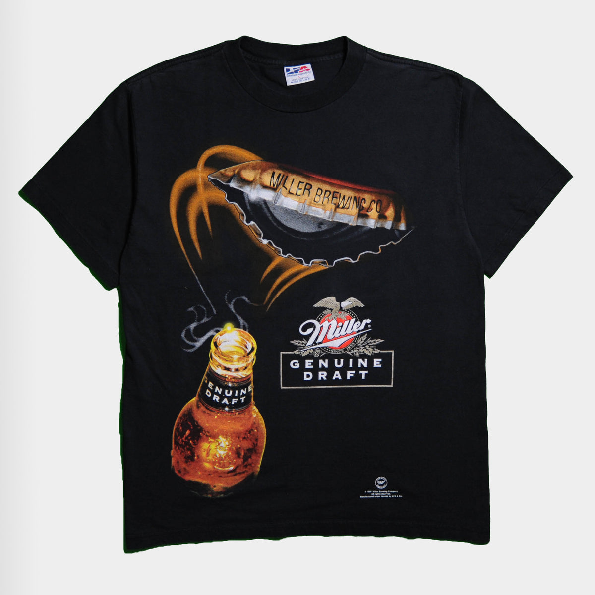 90s MILLER Beer企業Tシャツ（L）/A3442T-S – PAGE. Vintage Clothing 
