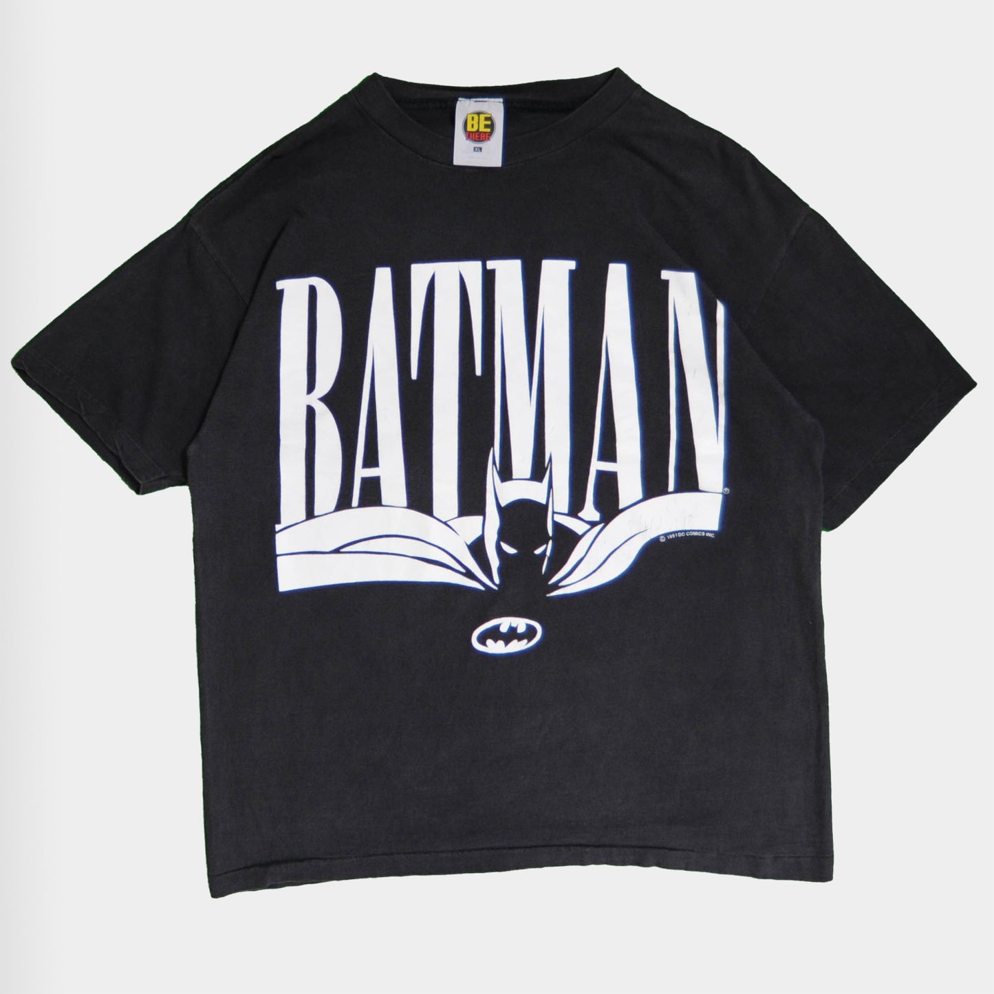 90's BATMAN DC COMICS INC キャラクターTシャツ 黒 (XL)/A2325T-SO