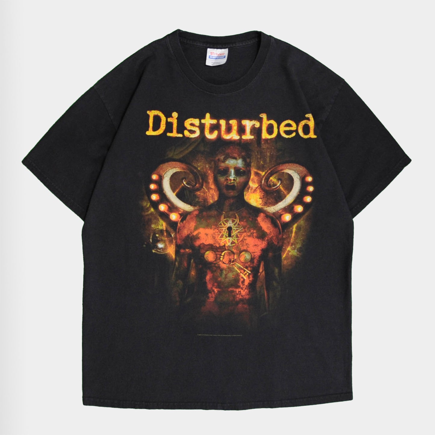 00's DISTURBED Tシャツ (L)/A4077T-O