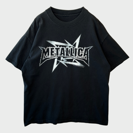 00's Metallica メタリカ ロゴTシャツ 黒/A7308T-SO
