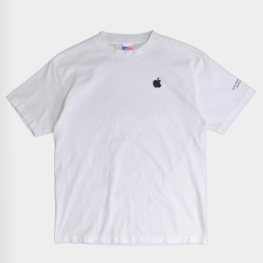 00's Apple Care 企業Tシャツ 白(M)/A4075T-SO