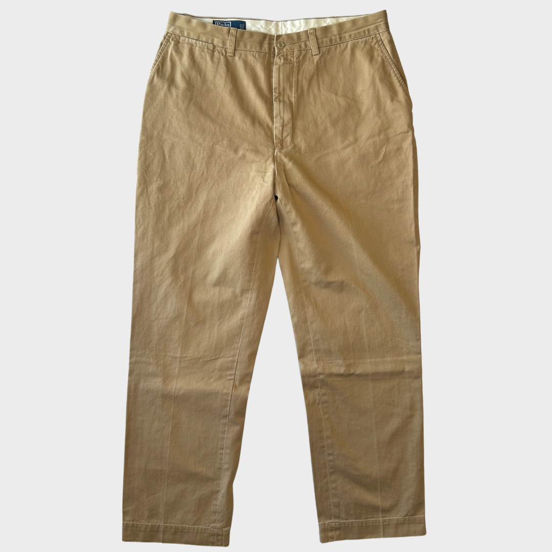 00's Polo by Ralph Lauren ラルフローレン クラシックポロチノ Prospect Pant パンツ ベージュ系 (35×32)/A9098P-SO